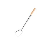 Spatule professionnelle wok en inox manche en bois 460 mm