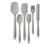 Spatule résistante à la chaleur, ensemble de spatules de cuisine | Ensemble de spatules en silicone de qualité alimentaire | Grattoirs flexibles de cuisine Outil de mélange de cuisson, Set de 6