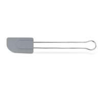 Spatule silicone - KELA - Cookie - 28cm - Manche en inox - Gris clair