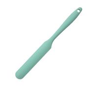 Spatule Silicone Spatule à gâteau en Silicone Long manche, mélangeur de pâtisserie au chocolat, antiadhésif, Fondant, beurre, pâte, grattoir, outils cuisson cuisine, 2 pièces(Green)
