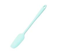 Spatule Silicone Spatule en Silicone à Long manche for pâtisserie, crème, gâteau, cuisine antiadhésive, beurre, chocolat, farine, grattoir, mélangeur, accessoires de cuisson, 2 pièces(Green)