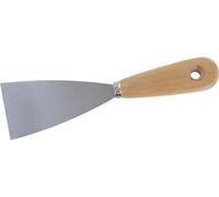 Spatule, spatule de peintre - souple - manche bois - 80 mm