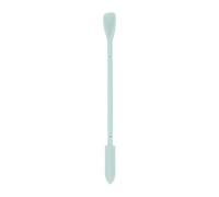 Spatule t é lescopique en Silicone t ê Te de Lame Verte t ê Te de cuill è r | Atteignez chaque morceau avec une poignée rétractable et des têtes de lame et de cuillère vertes à double extrémité pour un g