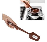Spatule Thermomètre à Chocolat Numérique, 2 en 1 Thermomètre à Lecture Instantanée et Agitateur pour la Cuisine Cuisson Cuisson BBQ Bonbons Sauce au Chocolat Confiture