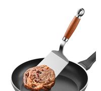 Spatule tourne-crêpes - Flipper de cuisson en métal polyvalent, outil de service antirouille | Grill BBQ, ustensile de cuisine, lavable au lave-vaisselle, retourneur pour la cuisson en plein air, cuis