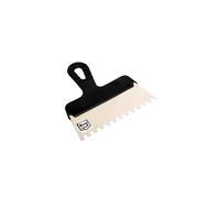 Spatule trapézoïdale inoxydable - EPM - 200 mm - Dent 10x10 mm - Acier inoxydable - Poignée ergonomique