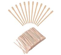 Spatules à Cires,Spatules Épilation en Bois,Spatule Cire Chaude,Spatule Application Cire Chaude,Spatule Jetable, Bâtonnets en Bois,Bâtons De Cire Baton Epilatoire Jetable,Bâton Epilation Cire,200 PCS