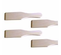 Spatules Basic Gourmet en bois 4 pièces