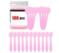 Spatules De Mini 100 Pièces Outil Applicateur à Tête Plate Portable