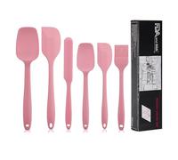 Spatules en Silicone Salubohum, Ensemble de 6 Pièces, Inclus une Spatule, une Raclette, un Pinceau et une Cuillère, Résistant à la Chaleur jusqu'à 230°C, Adapté à la Cuisson et à la Pâtisserie