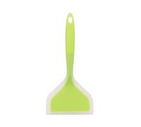 Spatules en Silicone Spatule à Crêpes Large Bouche Spatule à Poêle Tamagoyaki Spatule de Cuisine Antiadhésive Résistante à Chaleur pour œufs Tamago Crêpes Pizza Poisson Steak (Vert)