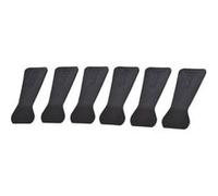 Kit de 6 spatules en thermoplastique pour raclette SEB - Noir