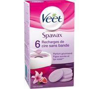 Spawax - 6 Recharges De Cire - Figue Sucrée Et Lys Violet[Z620]