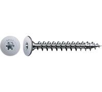 Spax International Vis pour paroi arrière sans lentille 3,5 x 25 Torx 20 Wirox-Silber – 300 pièces