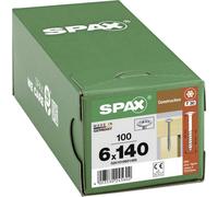 SPAX 0251010601405 R 88193 m.Spitze/T-STAR Vis à bois 6 mm 140 mm T-STAR plus acier WIROX 100 pc(s)