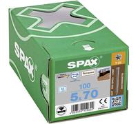 SPAX 0537000500703 R 88192 Zylinderkopf T-STAR Vis à bois 5 mm 70 mm T-STAR plus acier inoxydable A2 100 pc(s)