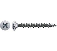 SPAX Vis universelle 3,5 x 16 mm 1000 pièces Tête centrante Tête fraisée Cruciforme Z2 4CUT WIROX