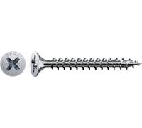 Spax Vis universelle 3,5 x 25 mm Tête fraisée Pozidriv Z Filetage total 4CUT WIROX A3J 1000 pièces