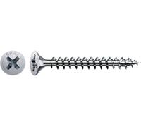 Spax Vis universelle tête fraisée Pozidrive filetage total pointe S WIROX 4,5x30 mm boîte 1000