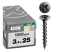 Spax International – Vis pour cloison sèche GIX-B 1891170390255 – Noir