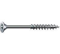 SPAX 191010803005 Lot de 50 vis pour construction en bois, 8,0 x 300 mm, T-Star Plus, tête fraisée, filetage partiel, 4CUT, WIROX A3J, 0191020803005, 10