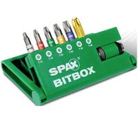 SPAX 4000007899019 Jeu dembouts 7 pièces T-STAR plus avec porte-embout