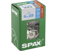 SPAX 4577000450257 Vis de ferblantier 4.5 mm 25 mm T-STAR plus acier inoxydable A2 75 pc(s)