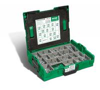 SPAX 5000009161019 - Coffret De Montage L-BOXX, 1 Pièce, Assortiment De Vis Avec 16 Dimensions, Tête Fraisée, T-STAR Plus, 4CUT, WIROX