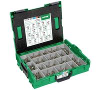 SPAX Assortiment de vis combinées 5000009165019 – L-BOXX inox A2, 17 tailles, 1070 pièces