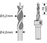SPAX® 5009409875002 SPAX® Drill 5,2 Mèche pour terrasse, 1 pce