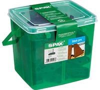 Spax 5009422556609 Support de terrasse 40 tiges avec vis à tête cylindrique pour env. 1 m² Noir