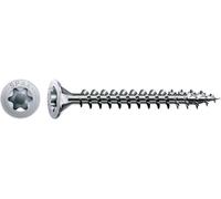 SPAX 880910100035025 R 88091 Senkkopf/T-STAR Vis à bois à tête fraisée 3.5 mm 25 mm Torx, 6 pans intérieurs ronds acier étamé par galvanisation 1000 pc(s)