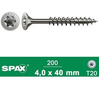 Spax A2 inoxydable TRX 4x40 XL