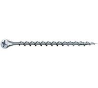 Spax A2J - 1081010350123 4CUT Vis universelle cruciforme à tête fraisée Filetage galvanisé total, 1081010300355