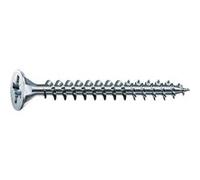 SPAX Vis universelle tête fraisée 4 x 16 mm Pozidrive Z2 Filetage total 4CUT WIROX boîte 1000