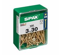 SPAX cab. plana yellox 3x30 M 100 uds