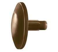 Spax Capuchons en plastique pour tête Spax avec trou de, acajou, Lot de 500 5000009700009