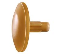 Spax Capuchons en plastique pour tête Spax avec trou de, brun fauve Lot de 500 5000009500009