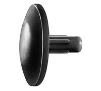 Spax Capuchons en plastique pour tête Spax avec trou de, Noir, Lot de 500, 5000009900009