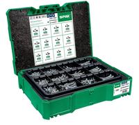 Spax Coffret Box systainer T-LOC I, tête fraisée, T-STAR plus, 4CUT, WIROX, 1380/5T-STAR- 5000009172009
