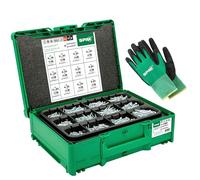 SPAX Coffret de visserie 2.480 pcs Systainer³ T-Loc - Mallette de vissage avec vis, embouts T20 & gants - Coffret professionnel pour artisans et bricoleurs