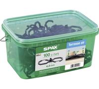 Spax International – Boîte Spax Air, meilleure ventilation, avec poignées, noir