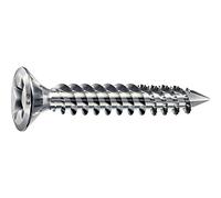 Spax FEX Cut FEX Speedrive Cut Vis de pose 4,0 x 30 mm PH 2 | Argent | pour PVC Profil en acier | Lot de 3000