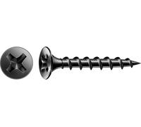 Spax GIX-B Tête de trompette 3,9 x 35 H2 Filetage grossier PHOSPHATE 1000 pces