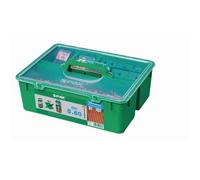 Kit de fixation terrasse - bois exotique - 25 m2 - vis 4,5 x 60 mm SPAX