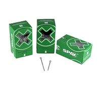 SPAX Lot de 150 vis universelles T-Star Plus T20, 4CUT, WIROX - 0251010500875-5 x 87 mm