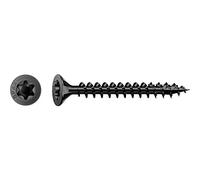 Spax Vis universelle T-STAR Plus – tête fraisée, filetage complet – 3,5 x 16 mm Noir – Lot de 200
