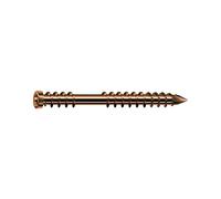 Spax Lot de 400 vis de terrasse à bois 5 x 60 TX25 avec pointe coupée, tête cylindrique et tranchant dentelé, acier inoxydable vieilli
