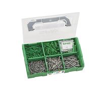SPAX Set de chevilles et vis »L-BOXX Mini«, 481 pièces avec 6 dimensions