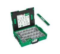 SPAX Set de vis »L-BOXX WIROX«, vis à tête fraisée, 16 dimensions, 2446 pièces, avec BITcheck et mètre pliant.